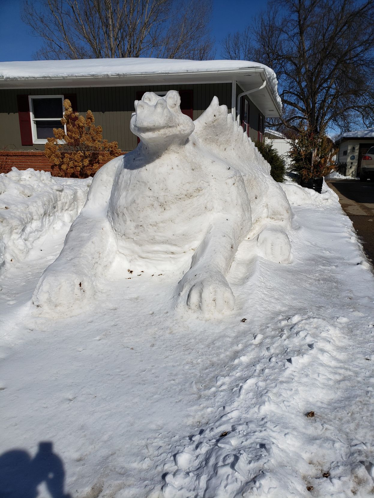 Daryl's Dragon sculpture